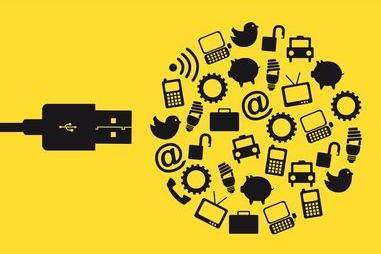 Infographie clé USB