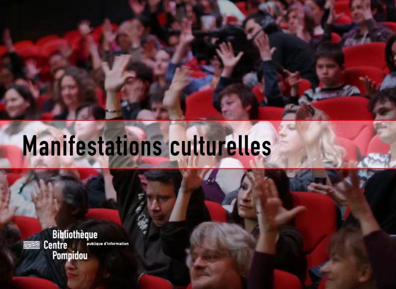 Extrait de la vidéo de la présentation des manifestations culturelles de la Bpi