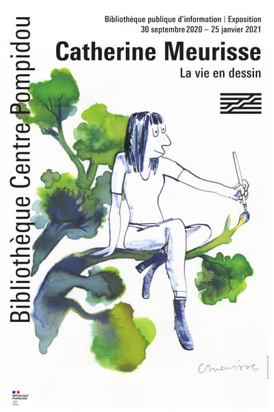 Exposition Catherine Meurisse, la vie en dessin