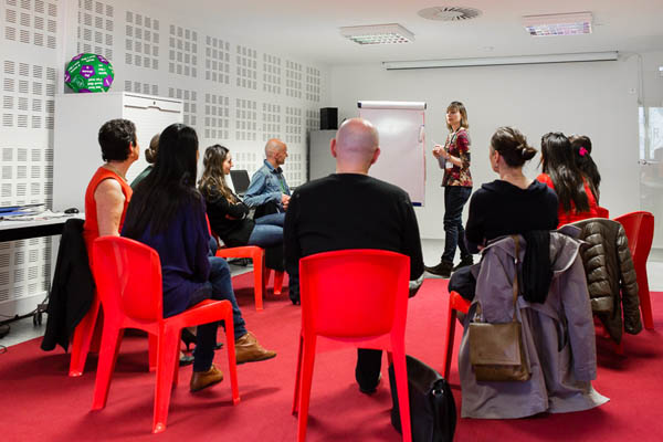 atelier de conversation à la Bpi