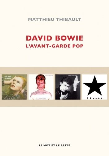 couverture du livre David Bowie l'avant garde pop