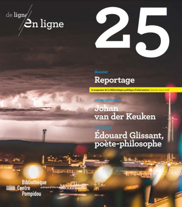 couverture du magazine De ligne en ligne 25