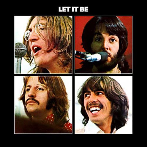pochette de l'album Let it Be des Beatles