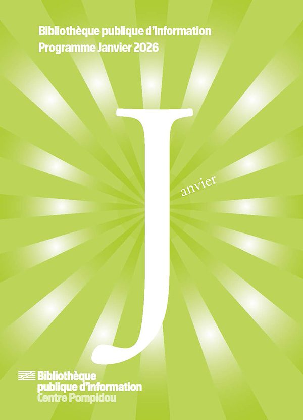 Programme of the Bibliothèque publique d'information, January 2026