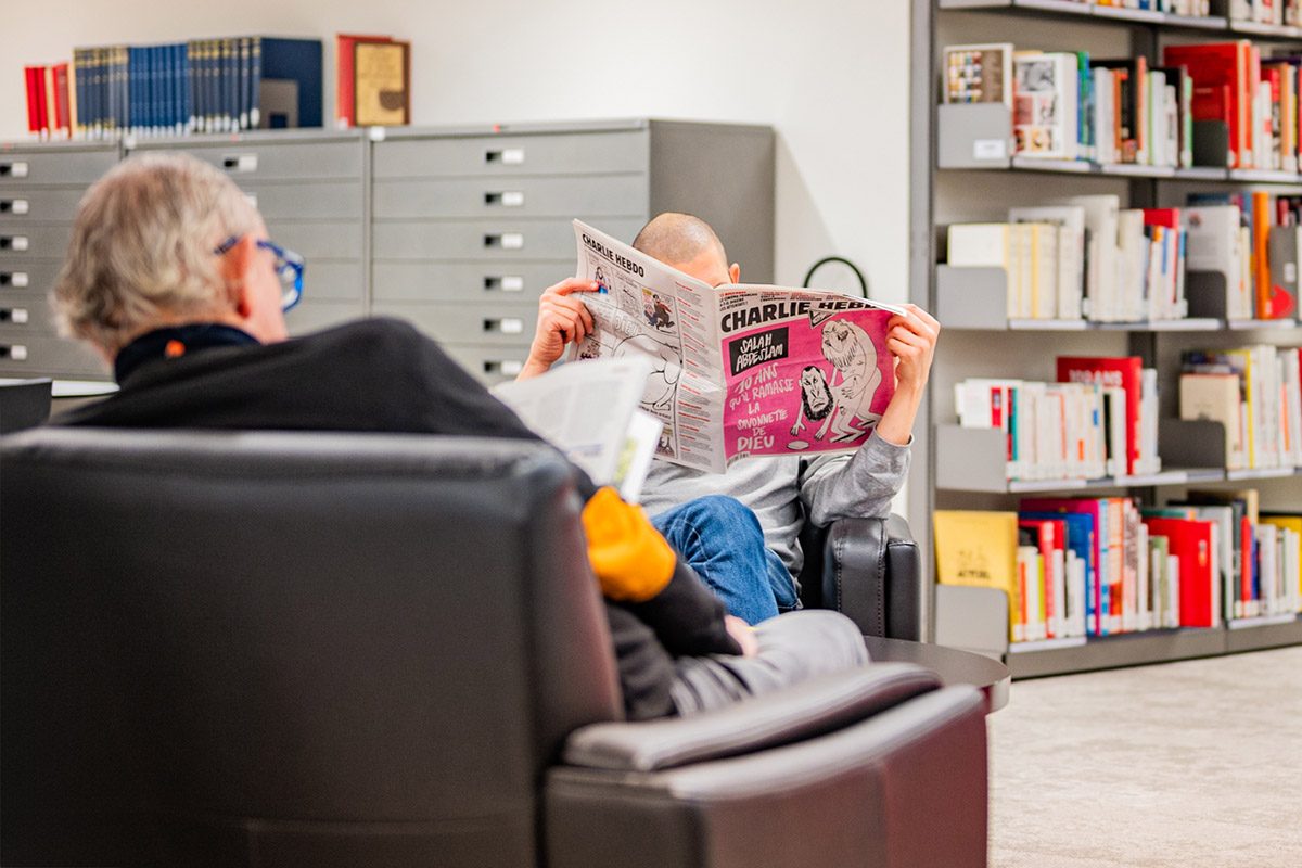Discover the news press - Bibliothèque publique d'information | Bpi