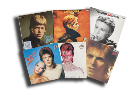 pochettes d'albums de David Bowie