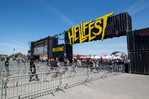 entrée du festival Hellfest