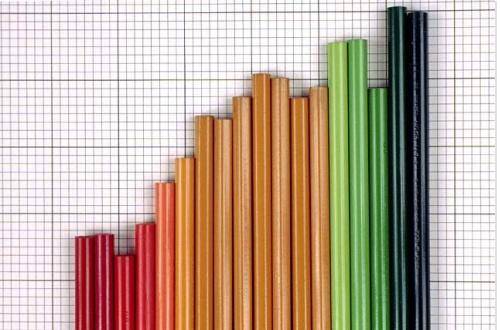 Histogramme en crayons