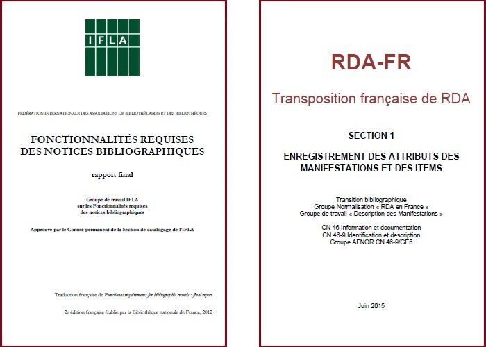 FRBR et RDA