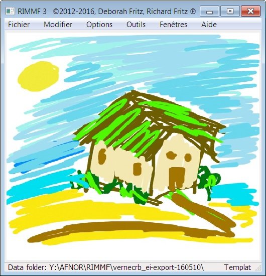 copie d'écran du logiciel RIMMF