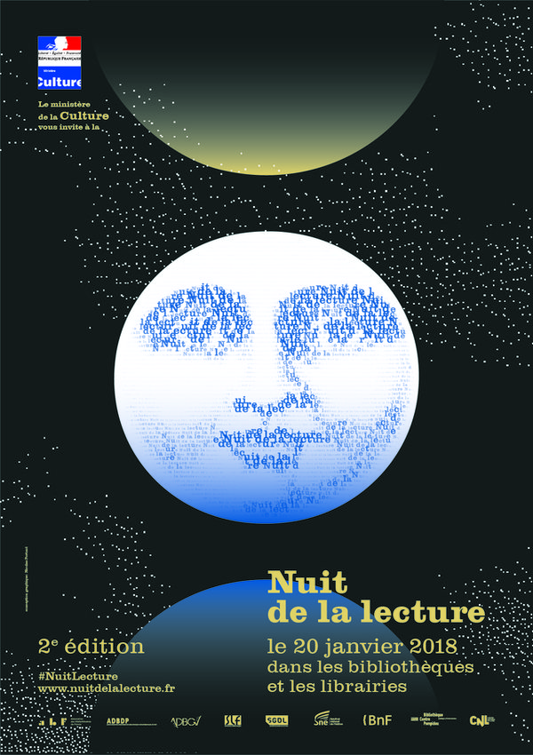 Affiche de la Nuit de la lecture