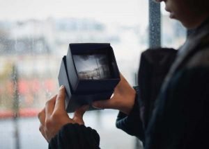 Eleve avec camera obscura