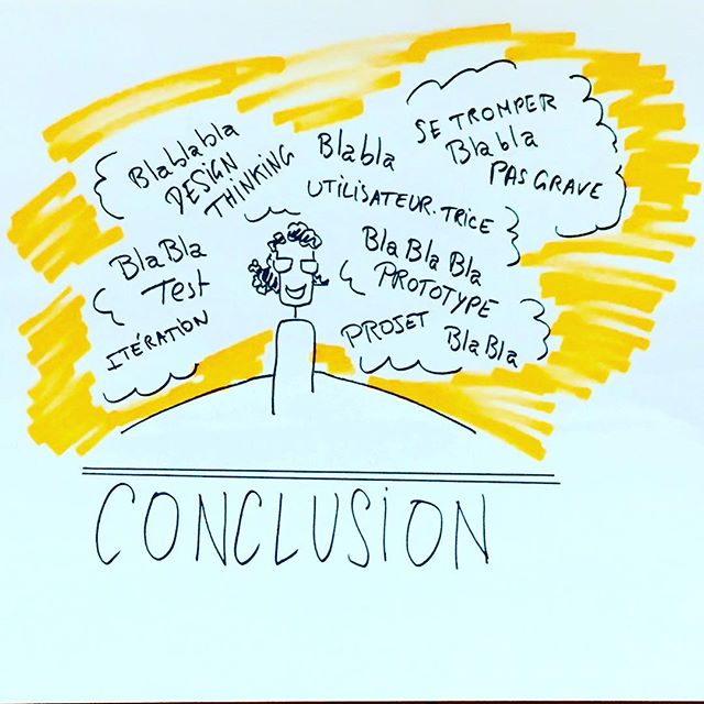 Illustration de la conclusion de l'atelier