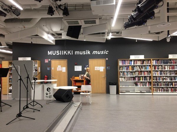 Photographie des studios de musique