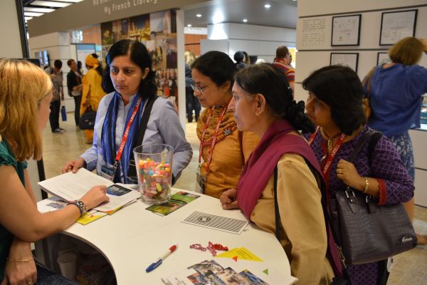 Stand de la Bpi au congrès de l'IFLA en 2014