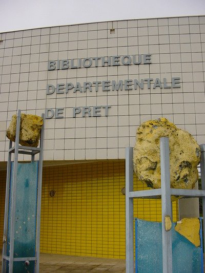 photographie de la façade de la BDP