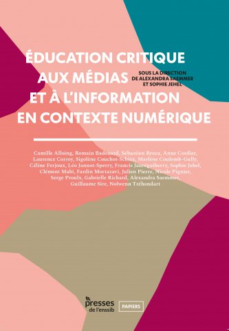 Couverture du livre éducation critique aux médias