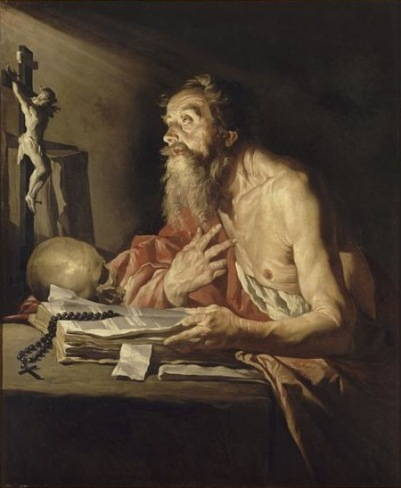 Saint Jérome de Mathias Stomer