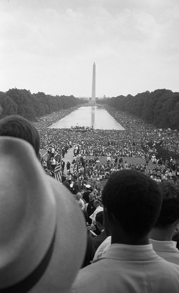 Vue générale de la marche, 28/08/1963