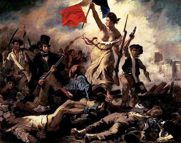 Liberté guidant le peuple, tableau de Delacroix