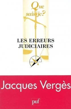 Couverture de Les Erreurs judiciaires