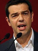 Portrait d'Alexis Tsipras pour le Parti de la Gauche européenne