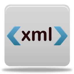image numérique d'une balise Xml