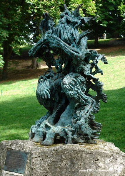 Pan, sculpteur F. Sakellariou © paris1900.lartnouveau.com