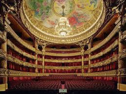 vue de l'intérieur de l'opéra Garnier