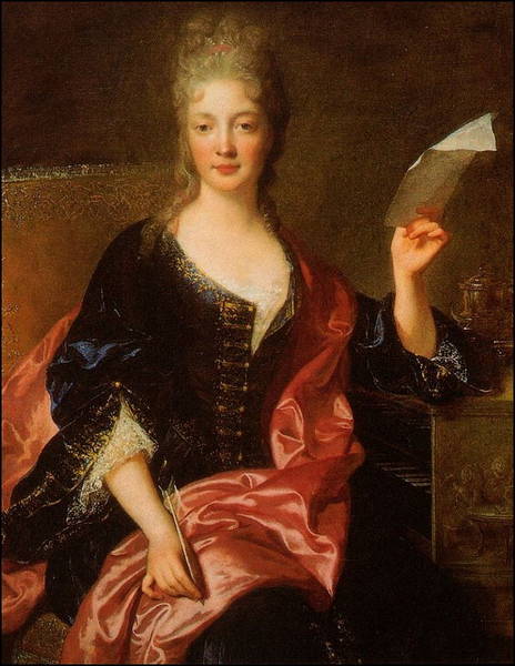 portrait d'Elisabeth Jacquet de La Guerre