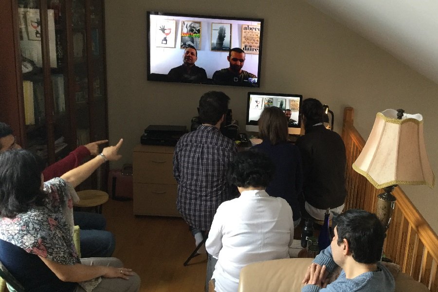 rencontre en direct entre Paris et Montréal