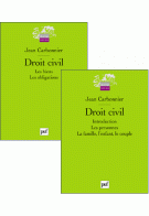 couverture deux livres Droit civil