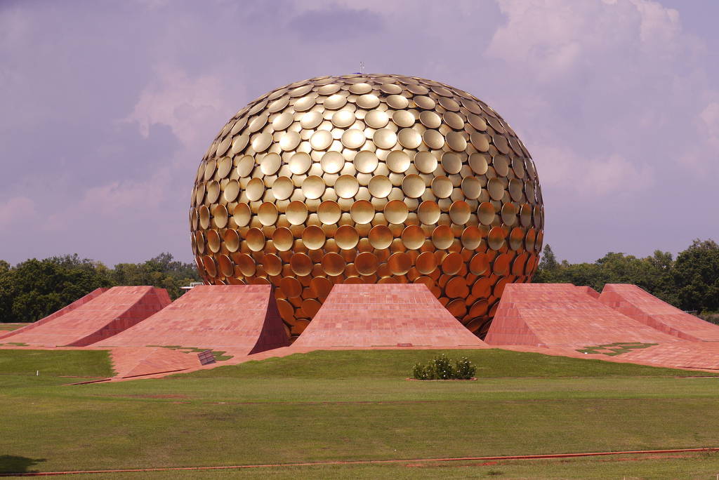 Le Matrimandir d'Auroville