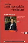 Archives de sciences sociales des religions, 166, 2014