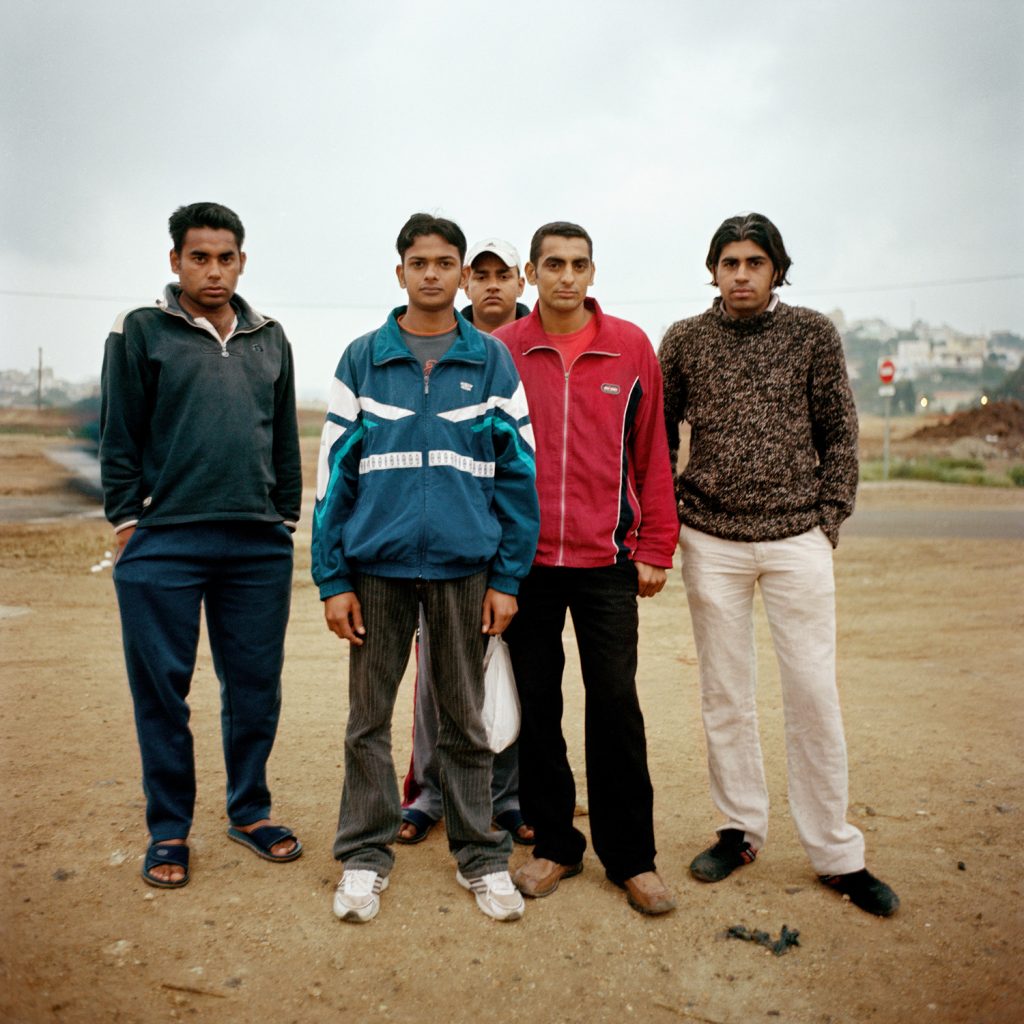 Groupe d'hommes à Melilla