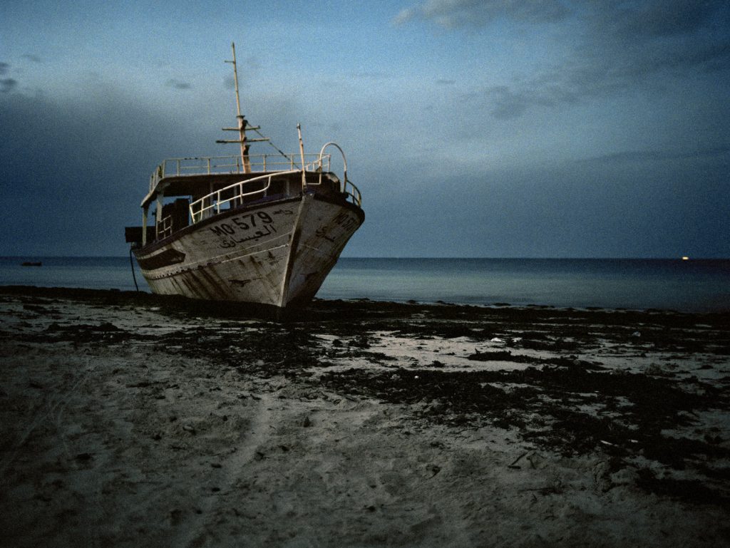 Bateau échoué