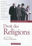 Droit des religions : dictionnaire