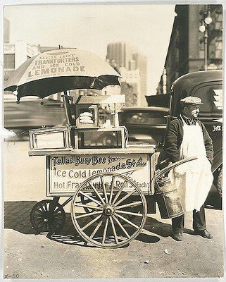 Stand Hot dog et limonade