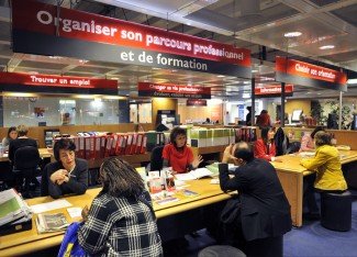 photographie de la cité des métiers, Paris