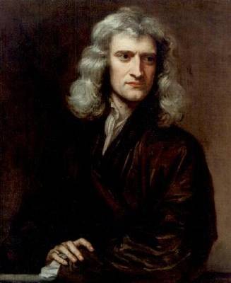 Portrait d'Isaac Newton