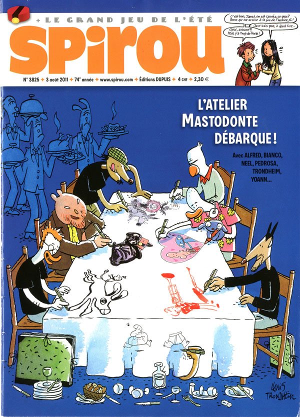 couverture du Spirou n°1825