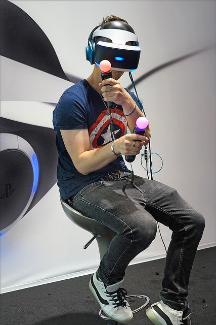 test d'un dispositif de jeu en VR