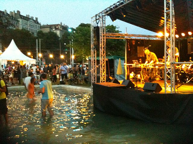 Photographie de la fête de la musique de Genève