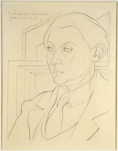 Portrait au crayon de Kahnweiler